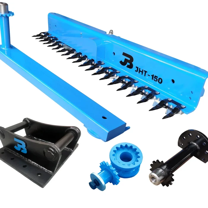 JHT-150 Excavator Hedge Trimmer Package c/w 1m Extension & Headstock - 2 to 10 Tonne Excavator (80cc Motor)