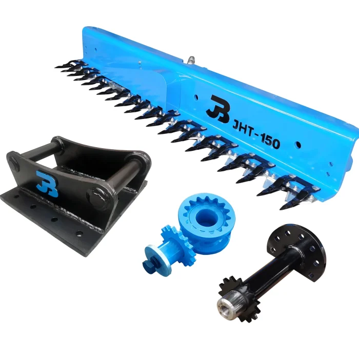 JHT-150-M Excavator Hedge Trimmer Package & Headstock - 1 to 2 Tonne Excavator (50cc Motor)