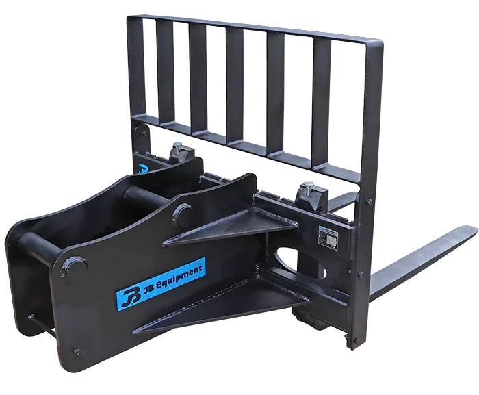 Excavator Pallet Forks Attachment