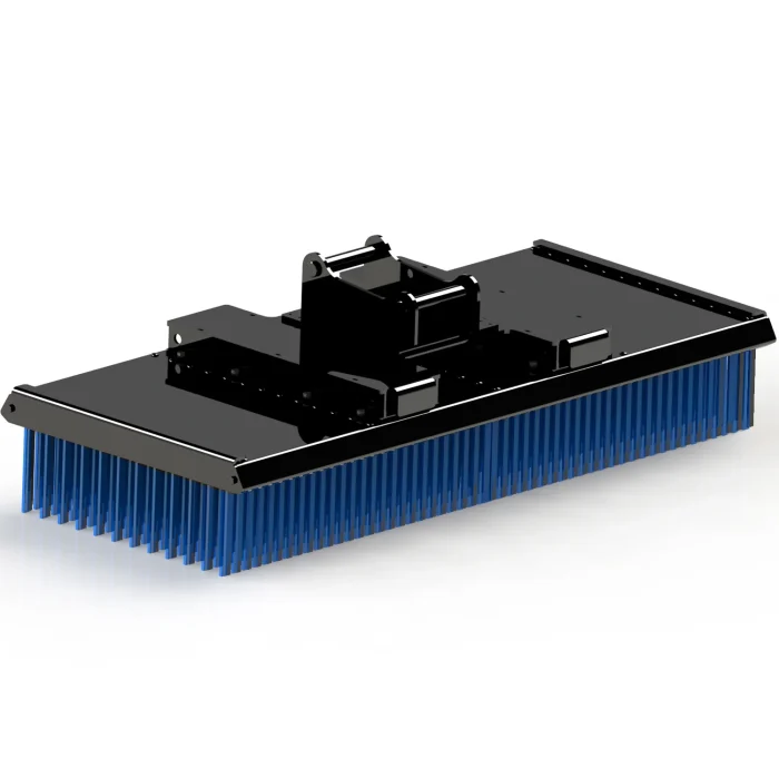 SWP18 Excavator & Forklift Sweeper Brush / Broom Attachment - 1800mm (12 Rows)
